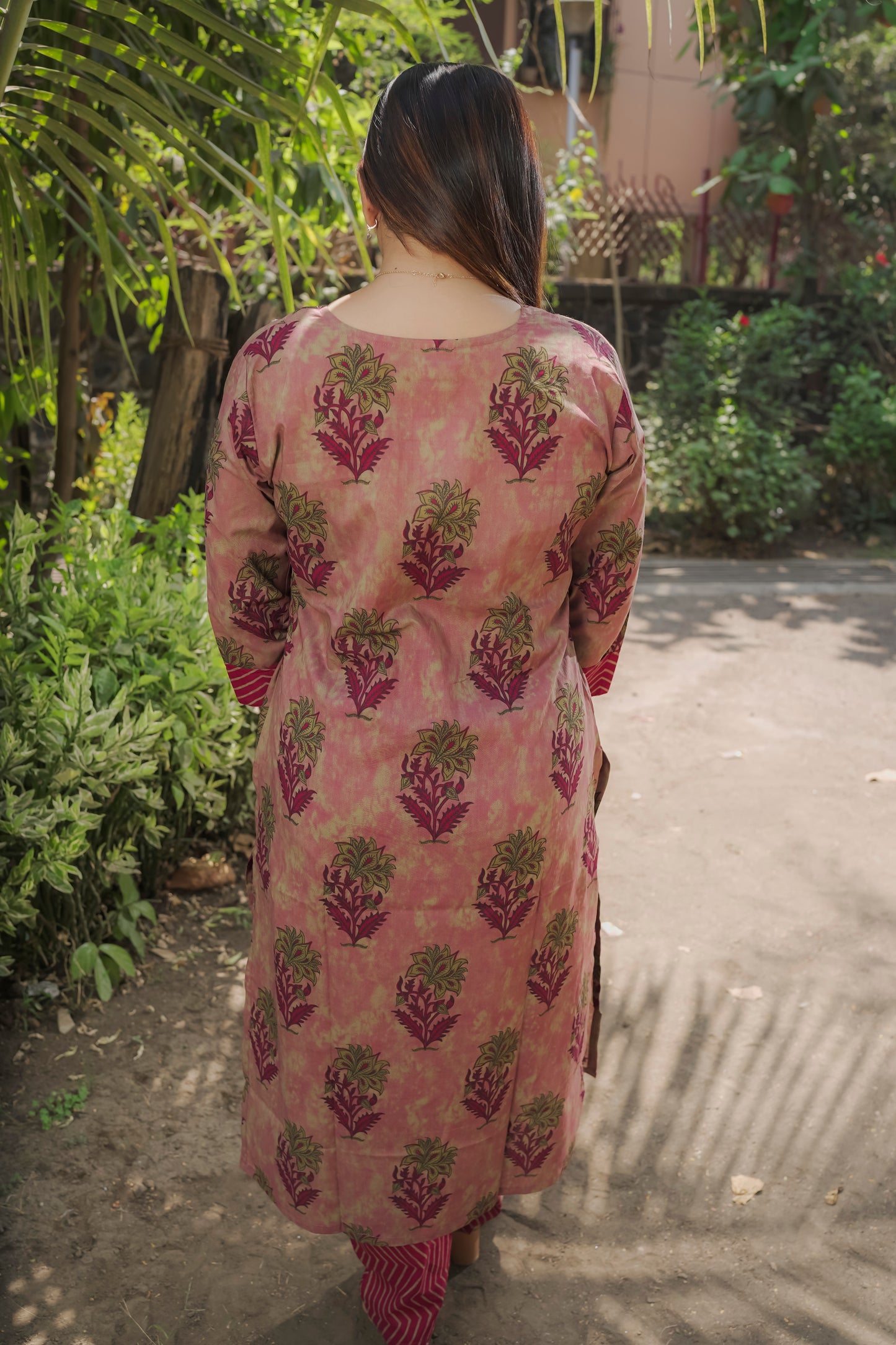 Falak - Red 2 piece kurti