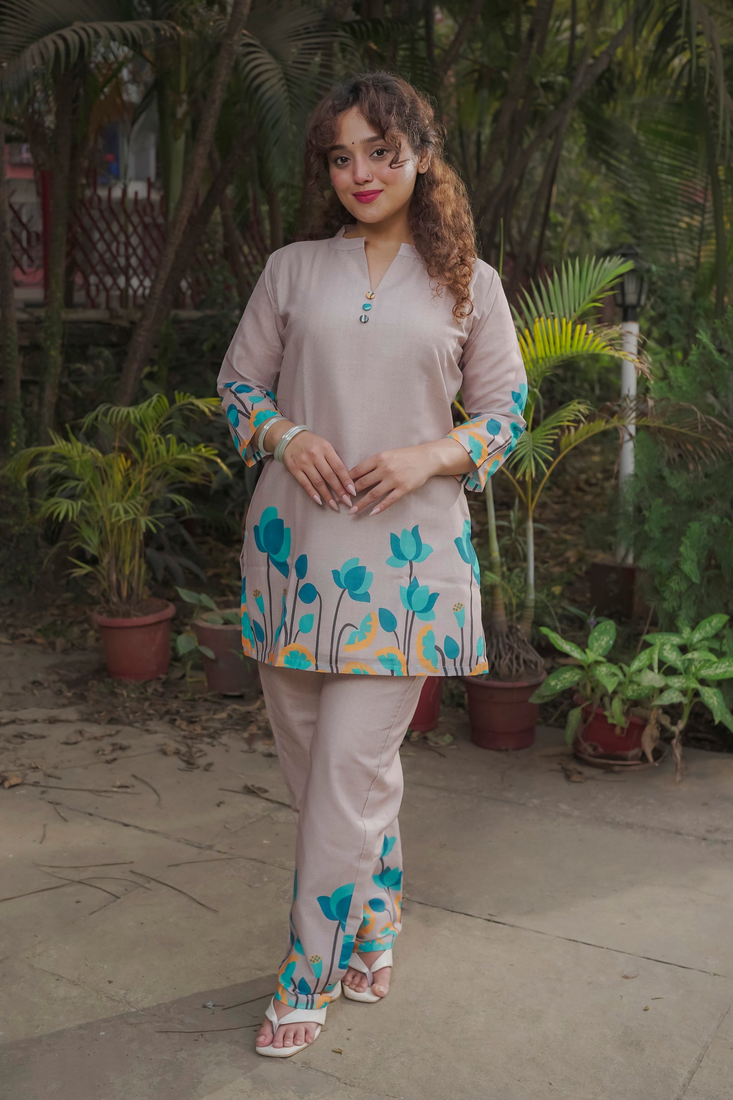 Anya - Grey Co-ord set