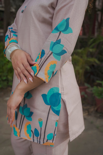 Anya - Grey Co-ord set