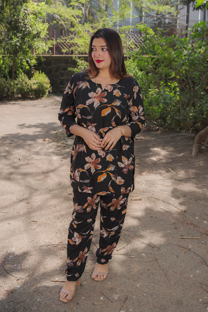 Bhoomi - Black Co-ord set