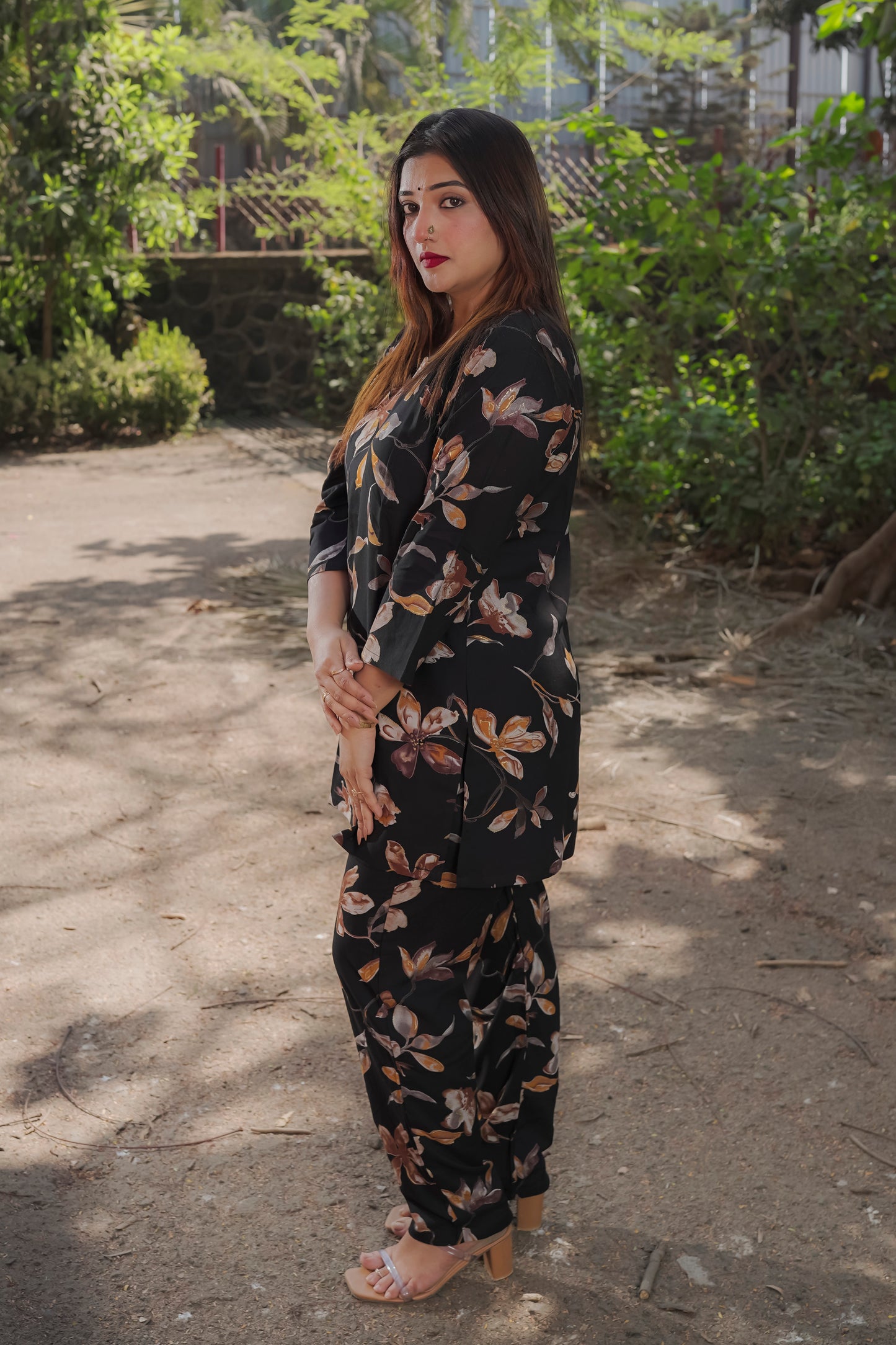 Bhoomi - Black Co-ord set