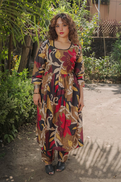 Disha - Multicolor kurti set