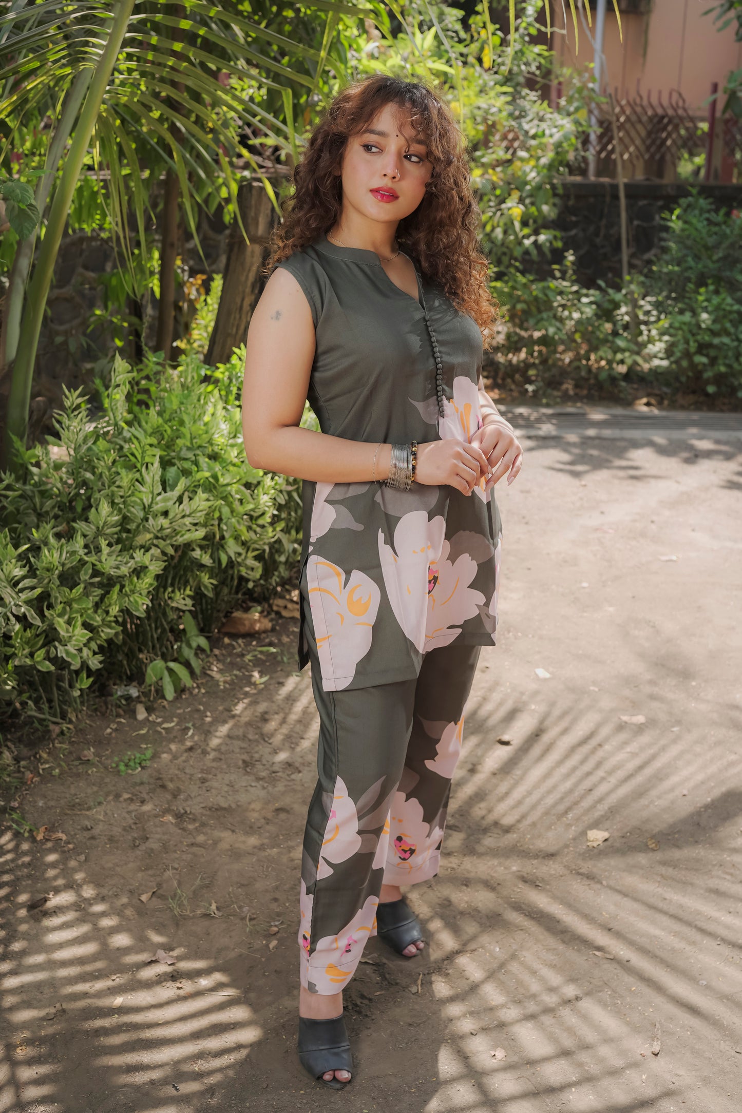 Bhavya - Green Co-ord set