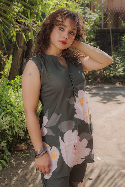 Bhavya - Green Co-ord set