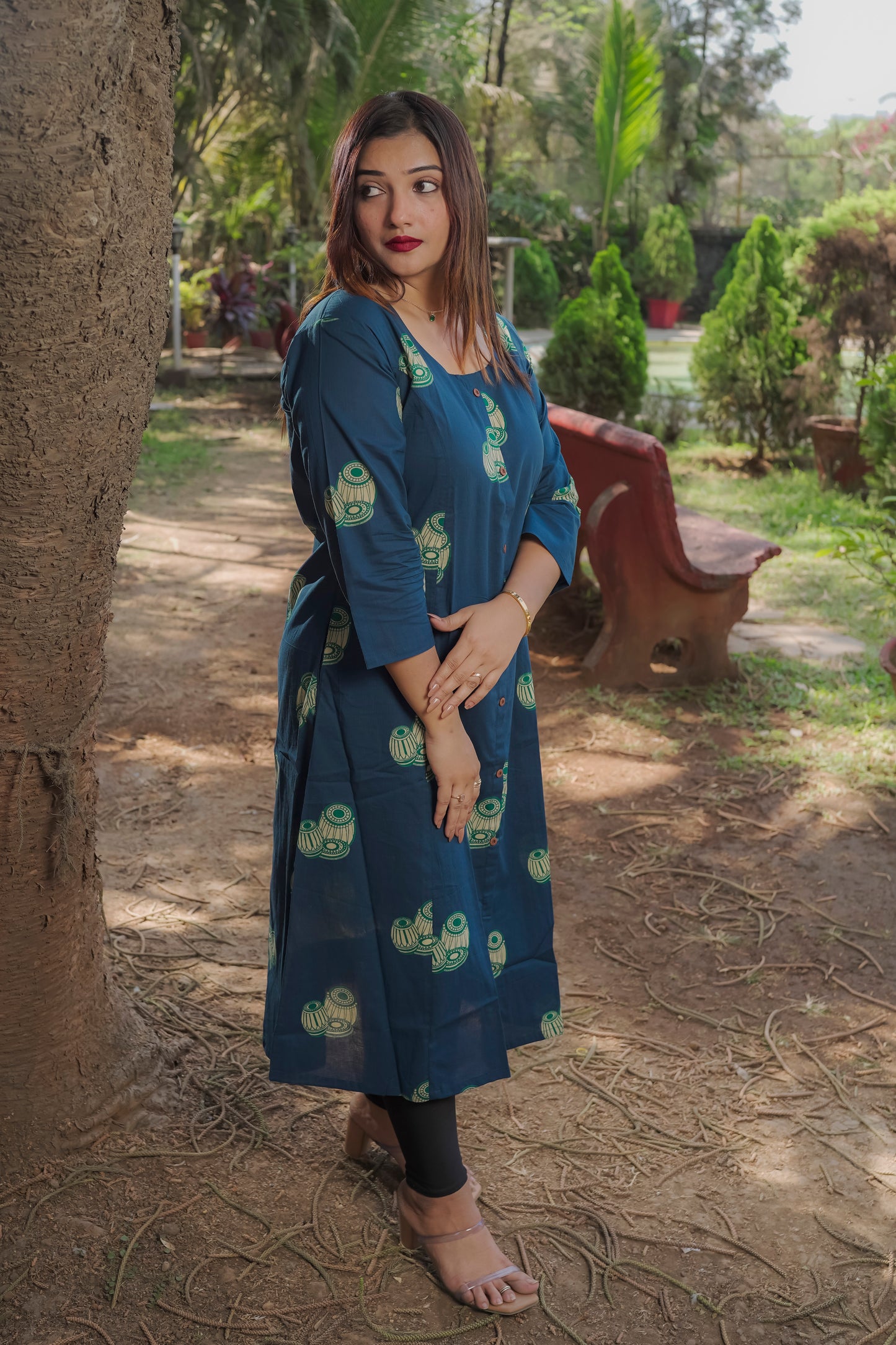 Fiza - blue kurti