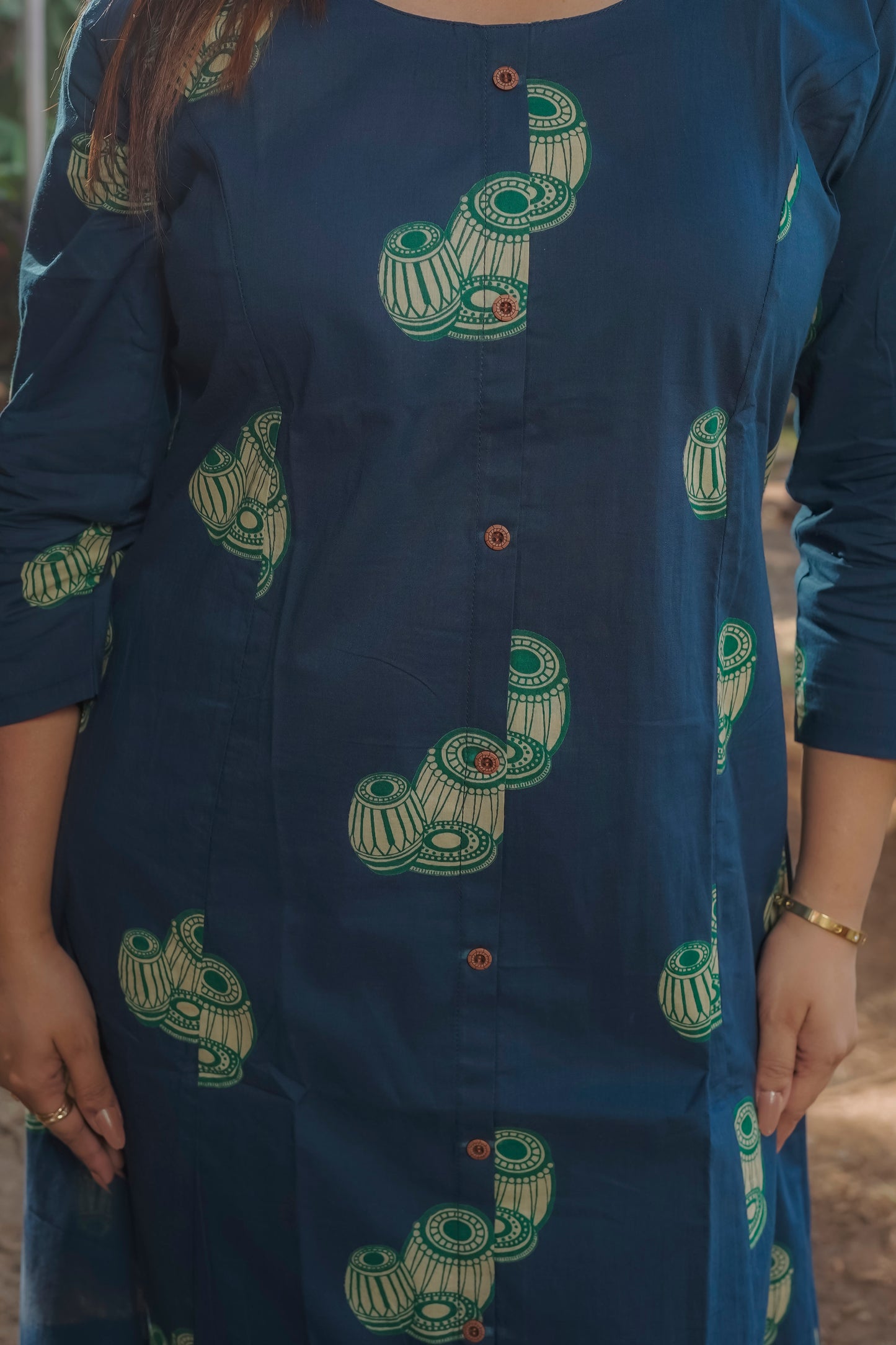 Fiza - blue kurti