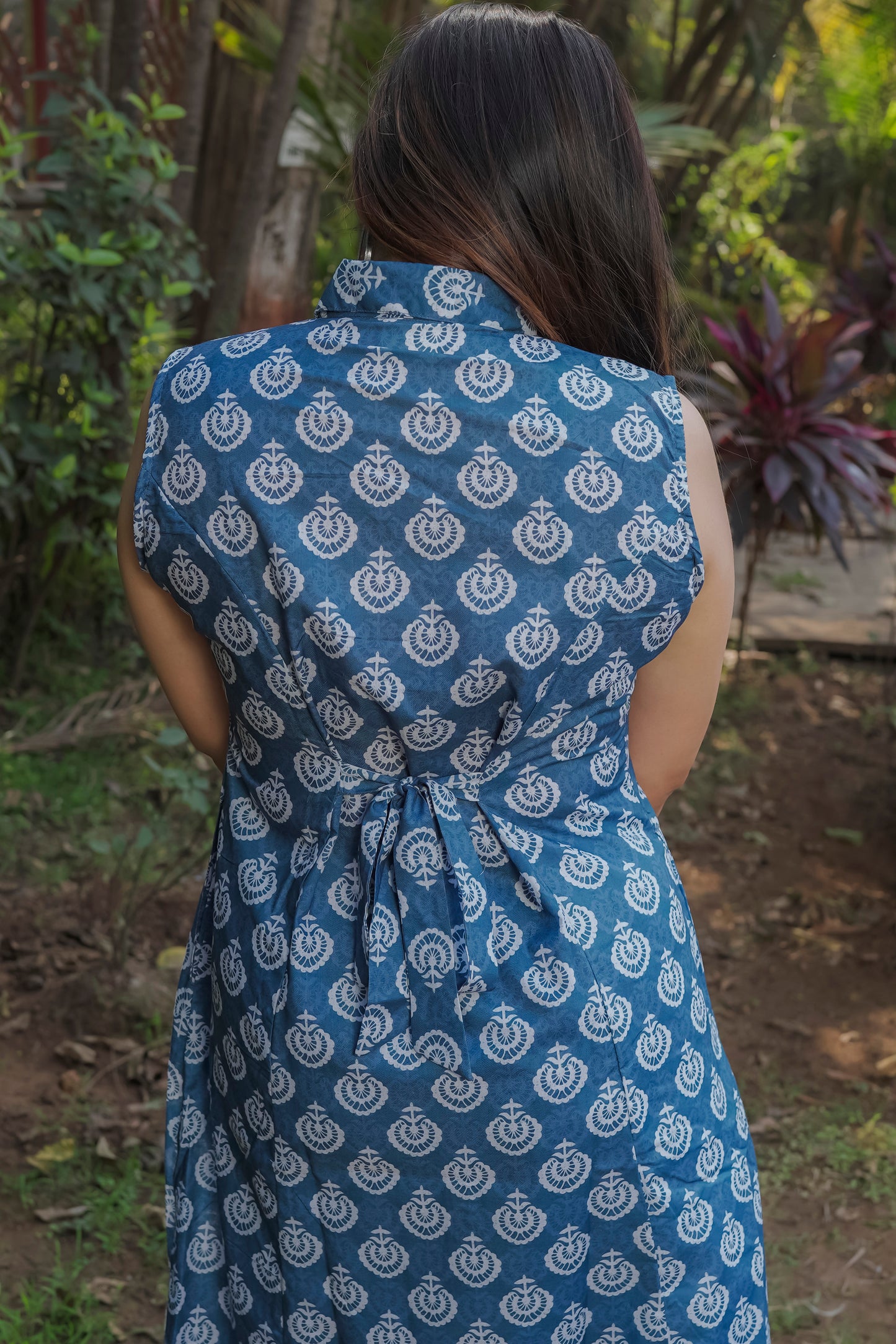 Ekta - Blue Kurti 2 piece