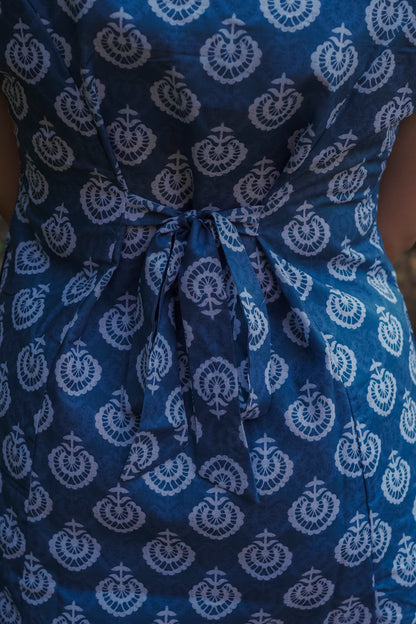 Ekta - Blue Kurti 2 piece